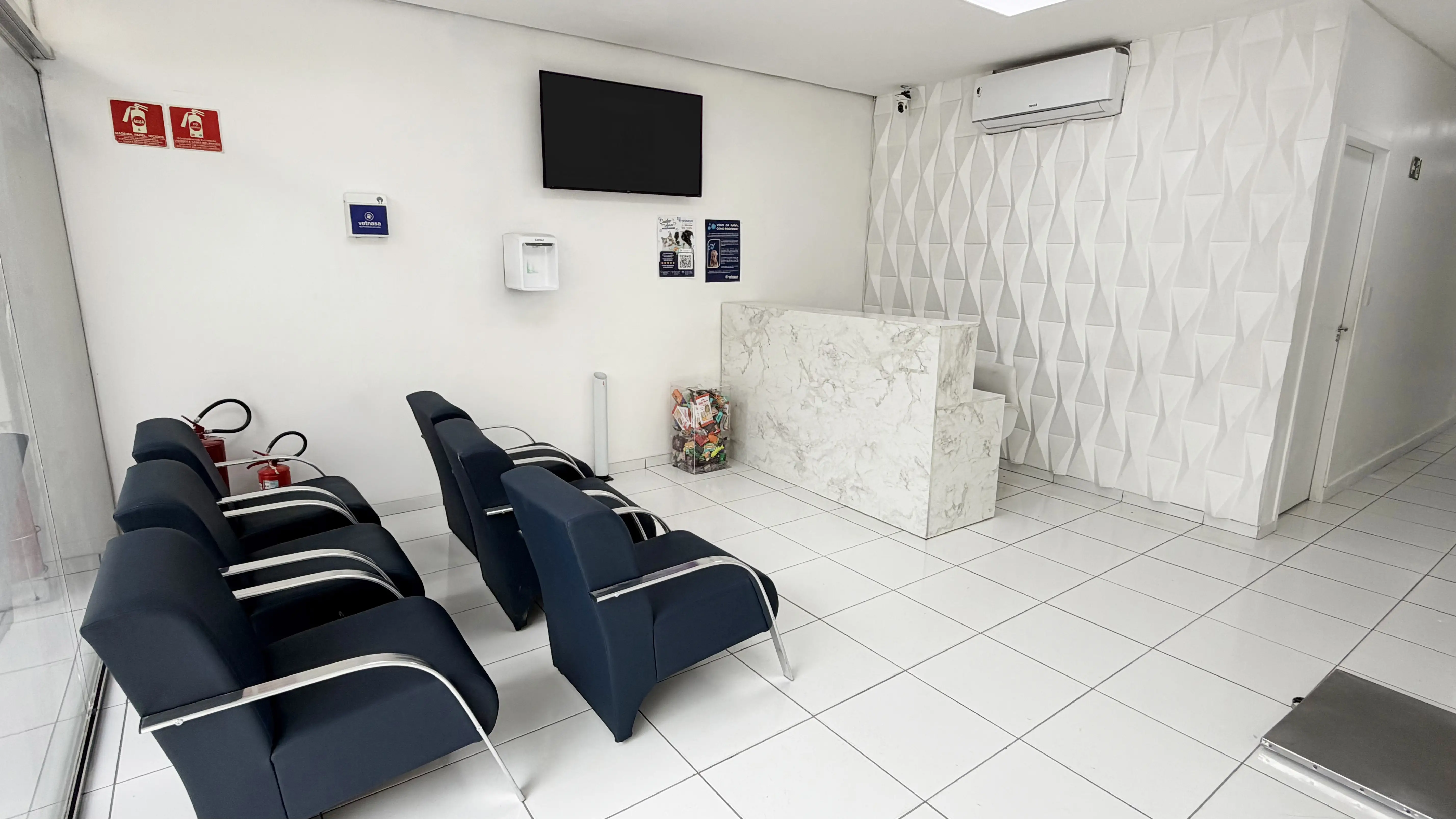 Recepção Hospital Veterinário Vetnasa Vila Maria